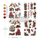 Re-Design with Prima Feathered Noel 8,5x11 Inch Middy Plus Transfers (4pcs) (677961)