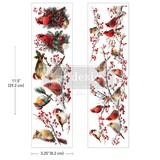 Re-Design with Prima Hollywing Cardinal 3,25x11,5 Inch Luxe Transfers (2pcs) (684259)