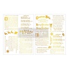 Re-Design with Prima Kacha Golden Tidings 8,5x11 Inch Middy Foil Transfers (2pcs) (684136) Re-Design with Prima Kacha Golden Tidings 8,5x11 Inch Middy Foil Transfers (2pcs) (684136)