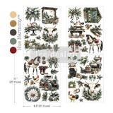 Re-Design with Prima Rustic Noel 8,5x11 Inch Middy Plus Transfers (4pcs) (677954)