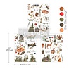 Re-Design with Prima The Forager's Retreat 8,5x11 Inch Middy Transfers (3pcs) (684792) Re-Design with Prima The Forager's Retreat 8,5x11 Inch Middy Transfers (3pcs) (684792)