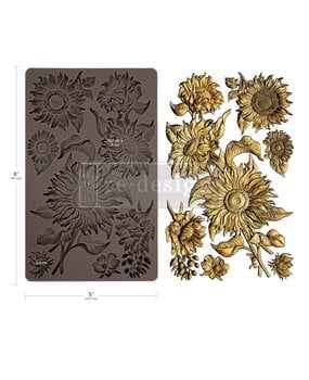 Re-Design with Prima Golden Solstice 5x8 Inch Decor Moulds (684600)