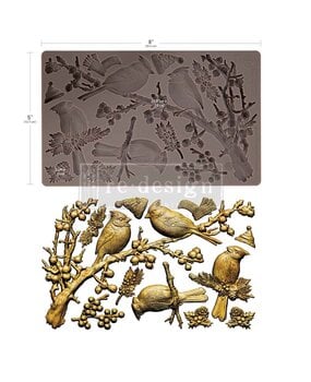 Re-Design with Prima Cardinal Grace 5x8 Inch Decor Moulds (684464)