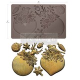 Re-Design with Prima Evergreen Antler Emblem 5x8 Inch Decor Moulds (684488)