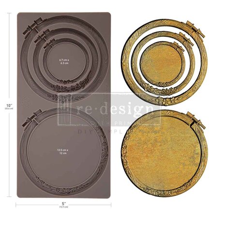 Re-Design with Prima Artisan’s Frame 5x10 Inch Decor Moulds (684624) Re-Design with Prima Artisan’s Frame 5x10 Inch Decor Moulds (684624)