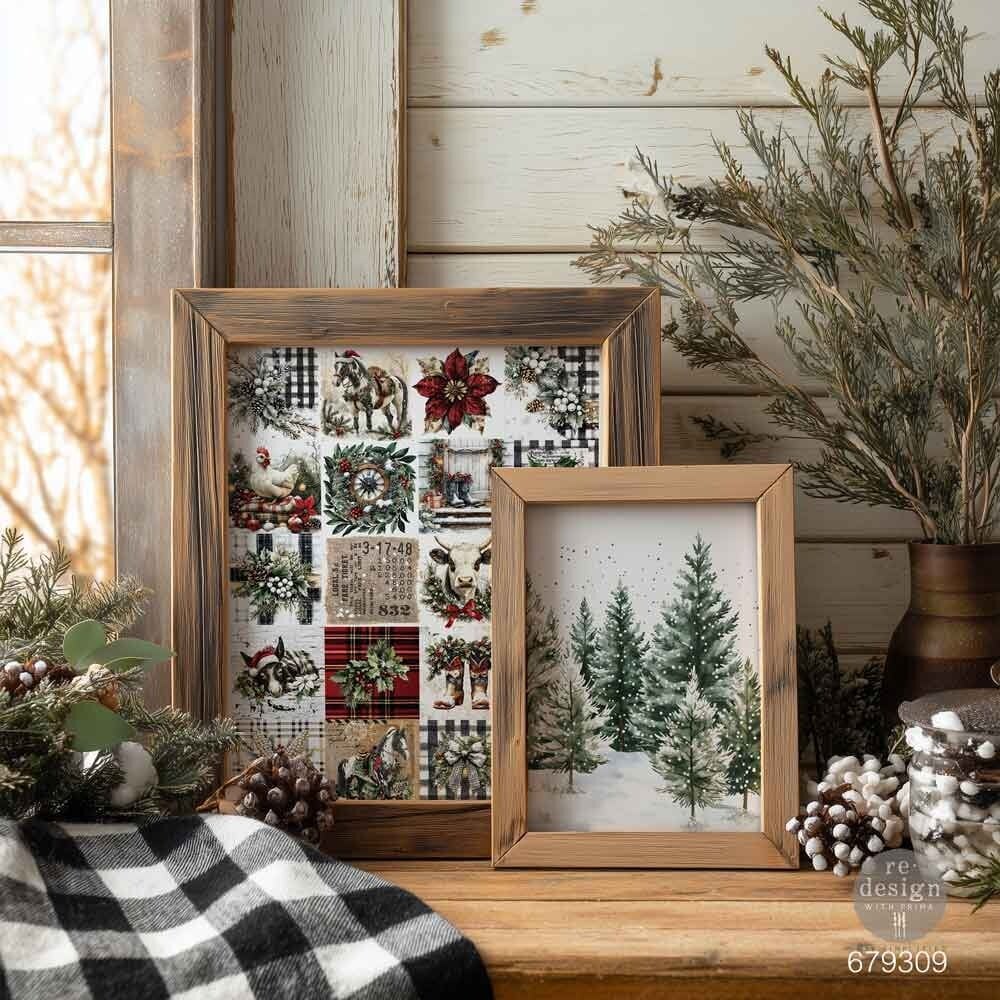 Re-Design with Prima Farmhouse Frost A4 Decoupage Fiber Pack (2pcs) (679309) Re-Design with Prima Farmhouse Frost A4 Decoupage Fiber Pack (2pcs) (679309)