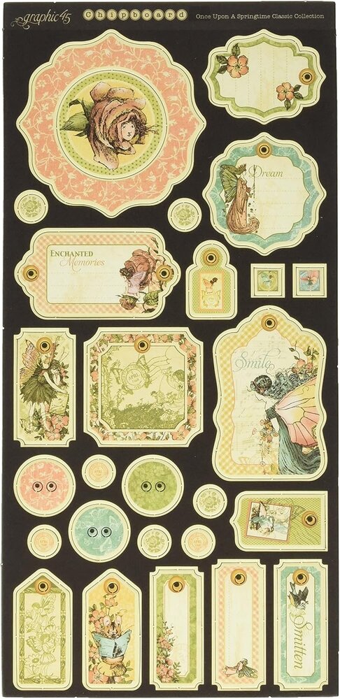 Graphic 45 Once Upon A Springtime 12x12 Inch Deluxe Collector's Edition (4501099) Graphic 45 Once Upon A Springtime 12x12 Inch Deluxe Collector's Edition (4501099)