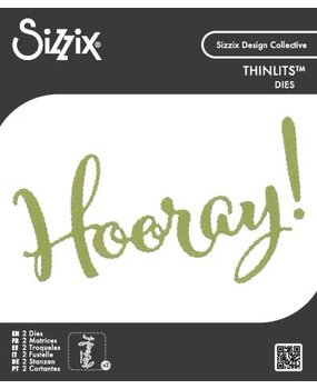 Sizzix Thinlits Die Set Grand Hooray by Sizzix (667143) Sizzix Thinlits Die Set Grand Hooray by Sizzix (667143)