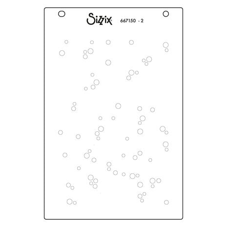 Sizzix Layered Stencil Set Berry Sweet (2pcs) by Sizzix (667150)