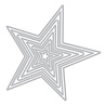 Sizzix Framelit Die Set Stars by Sizzix (667145)