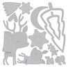 Sizzix Thinlits Die Set Hello Deer by Sizzix (667139)