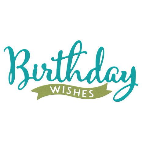Sizzix Thinlits Die Set Grand Happy Birthday by Sizzix (667144) Sizzix Thinlits Die Set Grand Happy Birthday by Sizzix (667144)