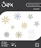 Clear Stamps Set Let it Snow (9pcs) by Sizzix (667121)