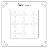 Sizzix Mini Layered Stencils Print & Pattern Fanciful Snowflakes (2pcs) by Sizzix (667124)