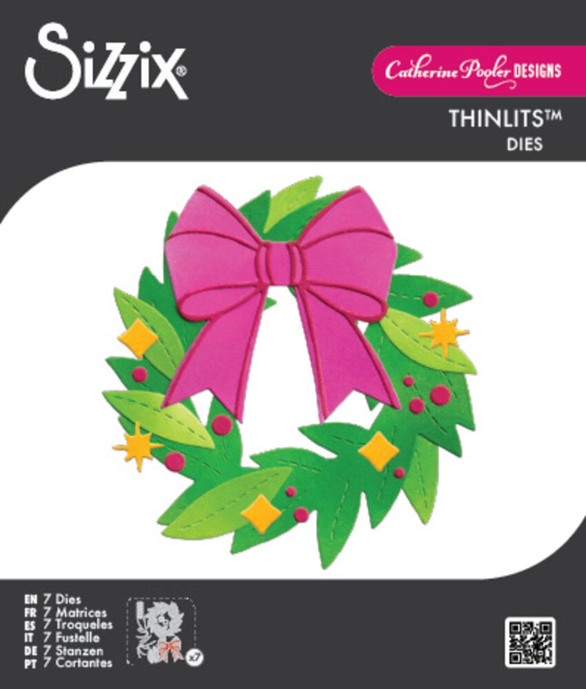 Sizzix Thinlits Die Set Holiday A-door-nment (7pcs) by Catherine Pooler (667168) Sizzix Thinlits Die Set Holiday A-door-nment (7pcs) by Catherine Pooler (667168)