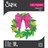 Sizzix Thinlits Die Set Holiday A-door-nment (7pcs) by Catherine Pooler (667168)