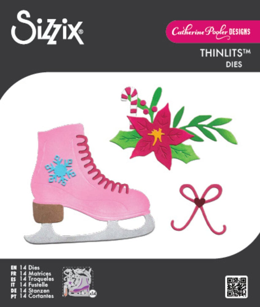 Sizzix Thinlits Die Set On Ice (14pcs) by Catherine Pooler (667167) Sizzix Thinlits Die Set On Ice (14pcs) by Catherine Pooler (667167)