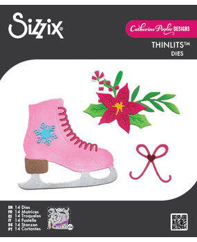 Sizzix Thinlits Die Set On Ice (14pcs) by Catherine Pooler (667167)