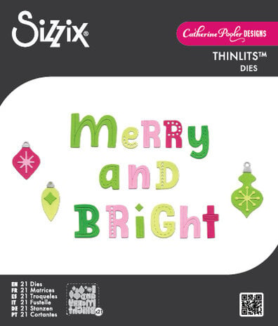 Sizzix Thinlits Die Set Oh So Merry (21pcs) by Catherine Pooler (667166) Sizzix Thinlits Die Set Oh So Merry (21pcs) by Catherine Pooler (667166)