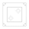 Sizzix Mini Layered Stencils Print & Pattern Retro Star (2pcs) by Catherine Pooler (667169) Sizzix Mini Layered Stencils Print & Pattern Retro Star (2pcs) by Catherine Pooler (667169)