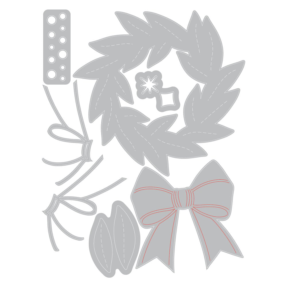 Sizzix Thinlits Die Set Holiday A-door-nment (7pcs) by Catherine Pooler (667168) Sizzix Thinlits Die Set Holiday A-door-nment (7pcs) by Catherine Pooler (667168)