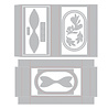 Sizzix Thinlits Die Set Bloom and Bow Box (13pcs) by Sizzix (667137)