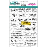 CarlijnDesign Stempels Hamsters Teksten by CarlijnDesign (CDST-0184)