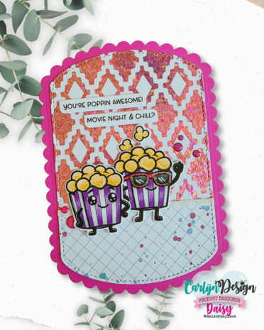 CarlijnDesign Glitter Enamel Dots Neons 1 (300pcs) by CarlijnDesign (CDED-0019)