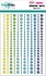 Glitter Enamel Dots Neons 2 (300pcs) by CarlijnDesign (CDED-0020)