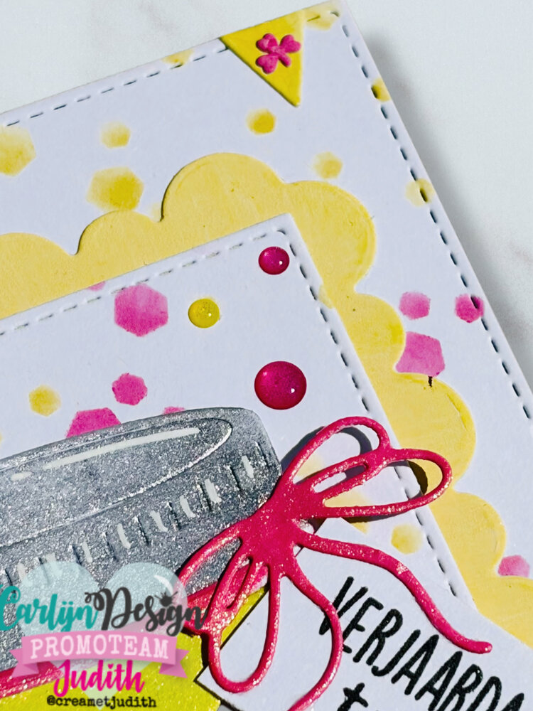 CarlijnDesign Glitter Enamel Dots Neons 2 (300pcs) by CarlijnDesign (CDED-0020)