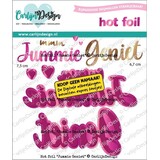 CarlijnDesign Hot Foil Jummie Geniet by CarlijnDesign (CDHF-0094)