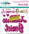 Hot Foil Jummie Geniet by CarlijnDesign (CDHF-0094)