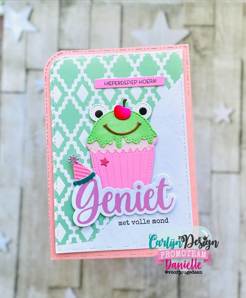 CarlijnDesign Hot Foil Jummie Geniet by CarlijnDesign (CDHF-0094)