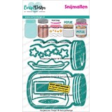CarlijnDesign Snijmallen Potje by CarlijnDesign (CDSN-0067)