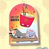 CarlijnDesign Clear Stamps Geniet by CarlijnDesign (CDST-0182)