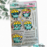 CarlijnDesign Clear Stamps Popcorn Party by DaisCreaPlace (CDST-0181)