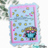 CarlijnDesign Clear Stamps Popcorn Party by DaisCreaPlace (CDST-0181)
