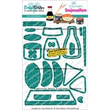 CarlijnDesign Snijmallen Soy Sweeties by Ilona Maakt (CDSN-0391)