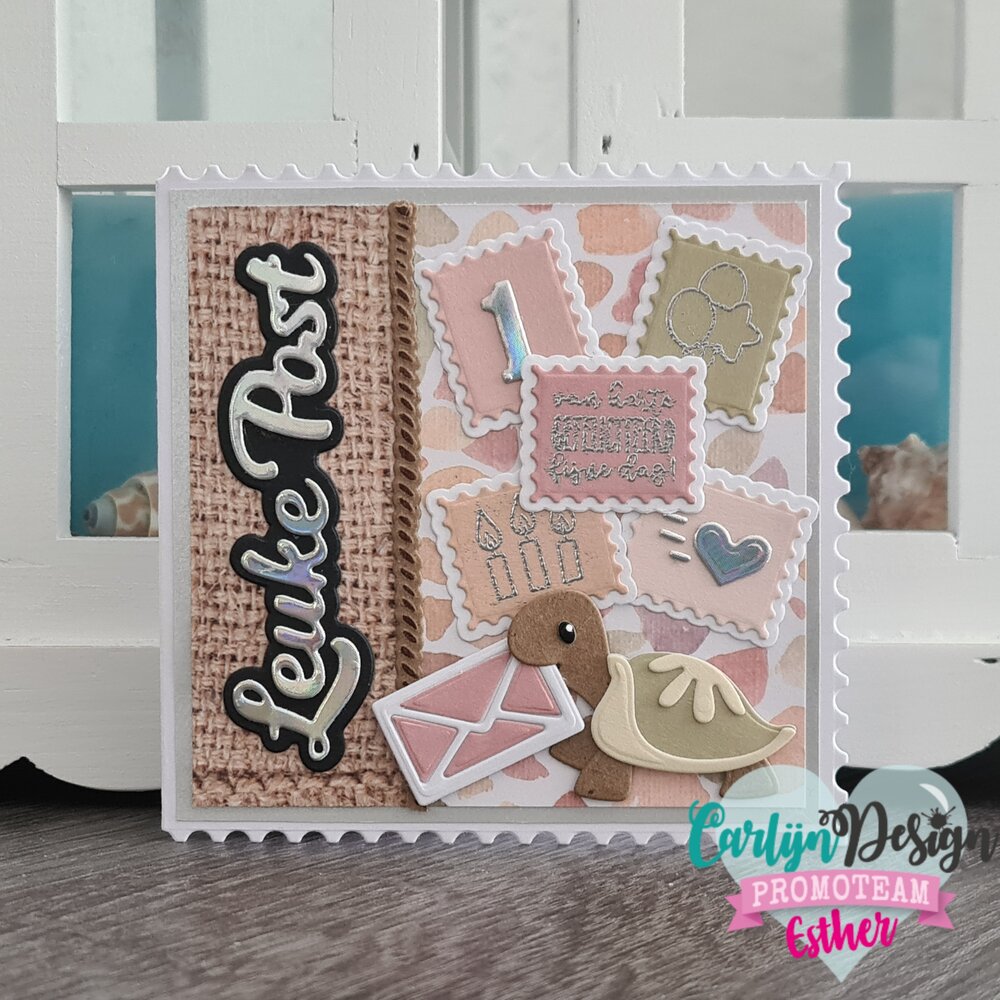 CarlijnDesign Clear Stamps Leuke Post by CarlijnDesign (CDST-0074)
