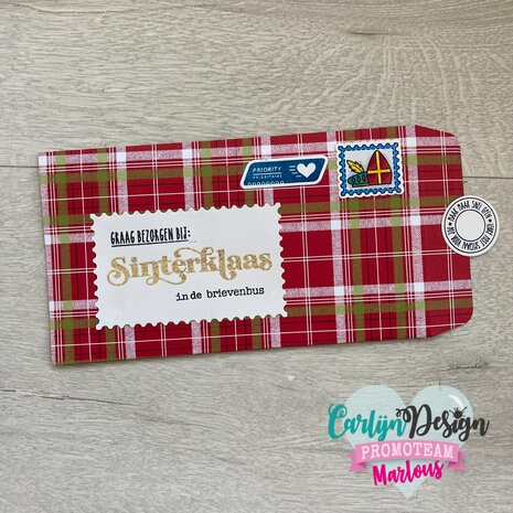 CarlijnDesign Stempels Leuke Post by CarlijnDesign (CDST-0074)