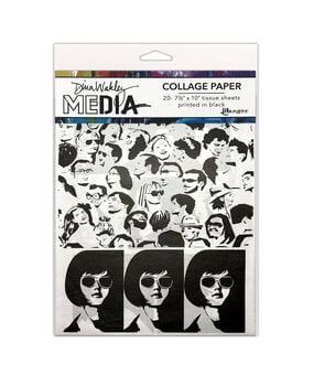 Ranger Dina Wakley MEdia Collage Paper Bold (MDA85959)