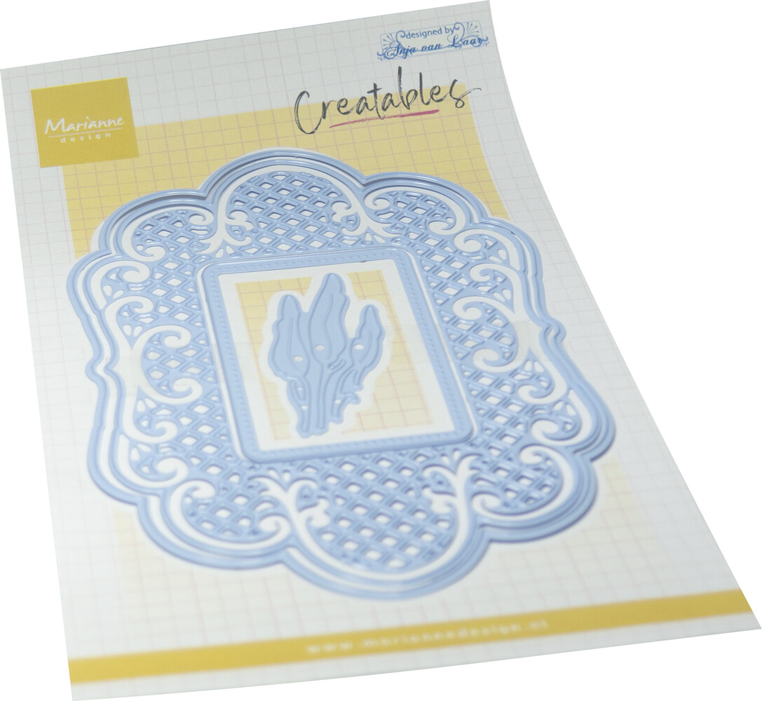 Marianne Design Creatables Anja's Decorative Rectangle (LR0974) Marianne Design Creatables Anja's Decorative Rectangle (LR0974)