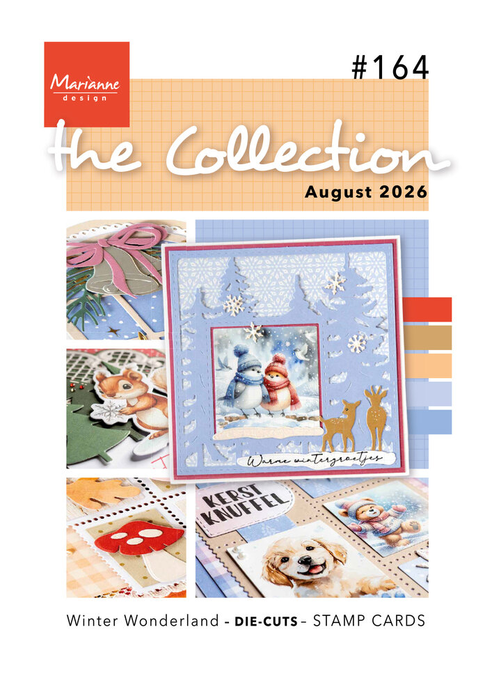 Marianne Design Leaflet The Collection #164 Augustus 2026 (CAT13164) Marianne Design Leaflet The Collection #164 Augustus 2026 (CAT13164)