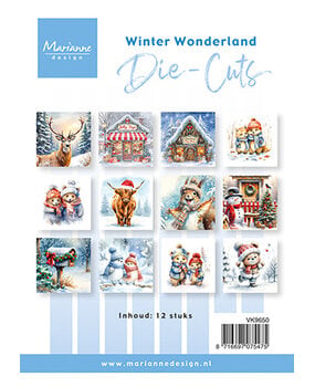 Marianne Design Die Cuts Winter Wonderland (35pcs) (VK9650)