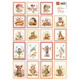 Marianne Design Decoupage Sheet A4 Autumn Stamps (VK9652)