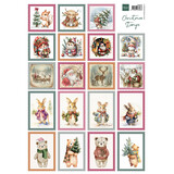 Marianne Design Decoupage Sheet A4 Christmas Stamps (VK9653)