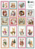 Decoupage Sheet A4 Christmas Stamps (VK9653)