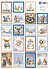 Decoupage Sheet A4 Winter Stamps (VK9654)