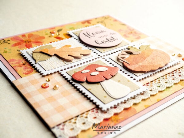 Marianne Design Craftables Punch Die XL Pumpkins (CR1741) Marianne Design Craftables Punch Die XL Pumpkins (CR1741)