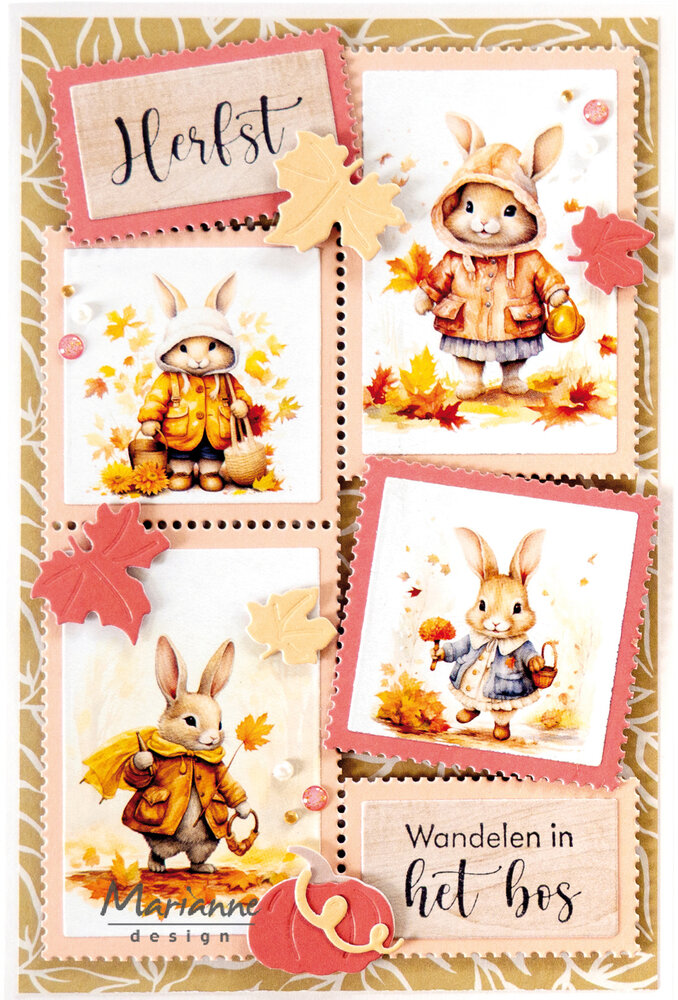 Marianne Design Craftables Stamp Layout A6 (CR1739)
